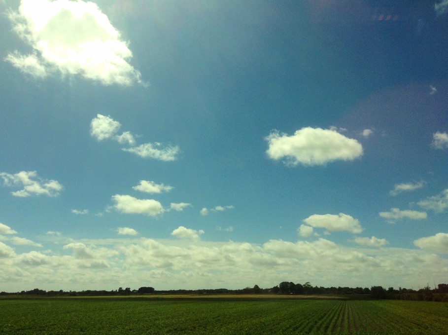 Einfach mal nur Wolken schauen...