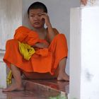 einfach mal sitzen und nichts tun, luang prabang, laos 2010