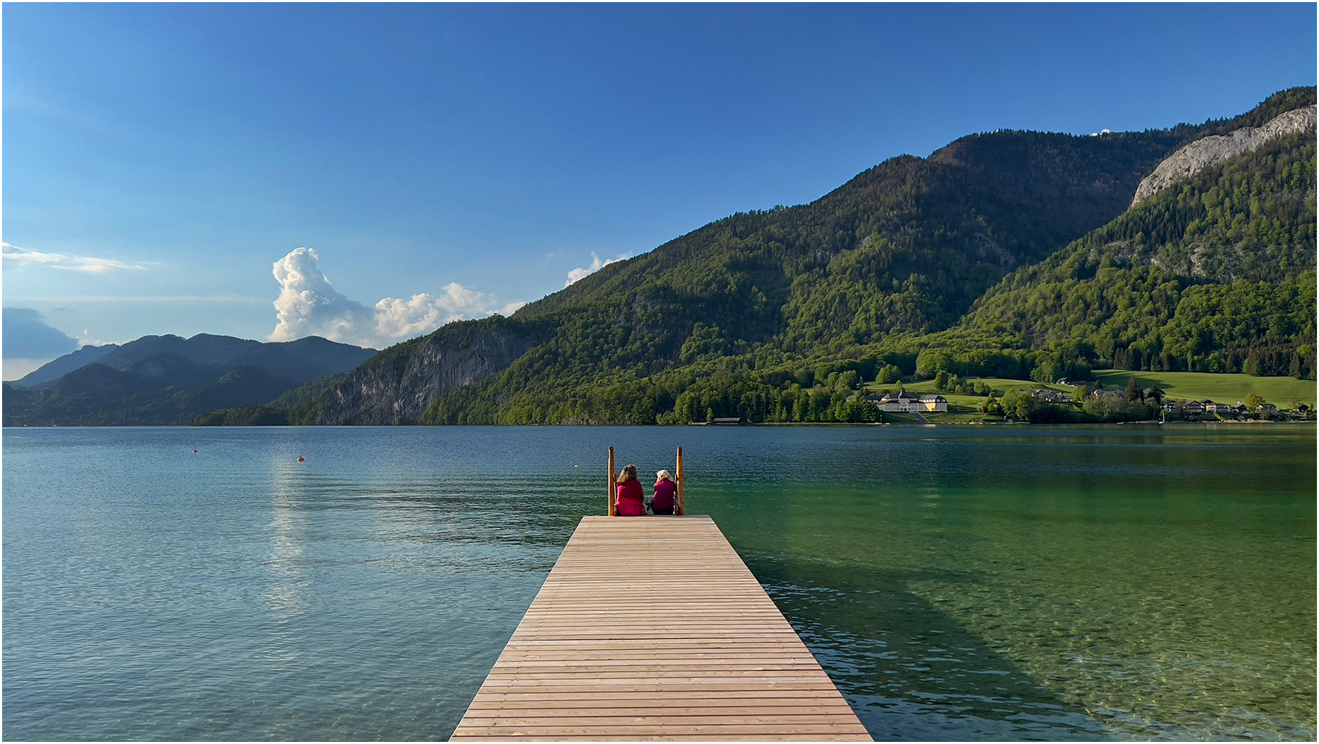 Einfach mal wieder am See sitzen