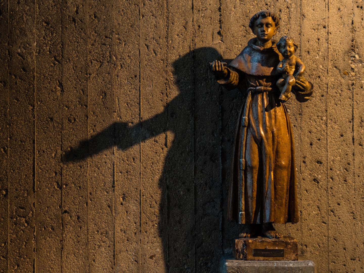 einfach nur eine kirchliche Statue