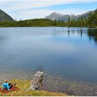 Einfach nur mal ausspannen - Reedsee in Badgastein