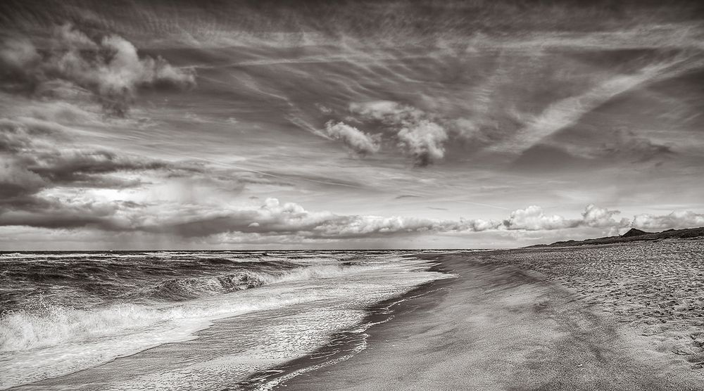 Einfach nur Meer, Wind und Strand