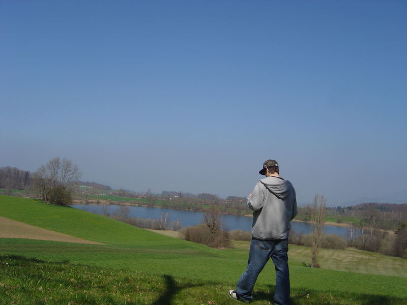 einfach nur stehen und geniessen