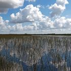 Einfach Wolken gespiegelt