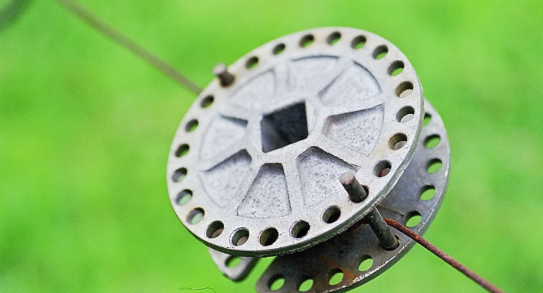 einfache Spannvorrichtung für elektrischen Zaun