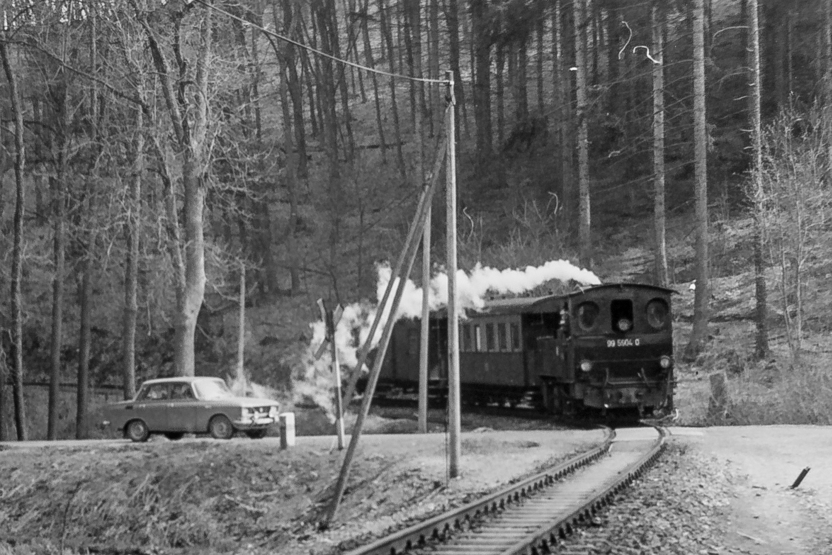 Einfahrt Alexisbad von Harzgerode