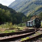 Einfahrt am Bahnhof