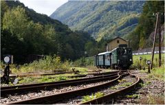 Einfahrt am Bahnhof