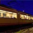 Einfahrt am Zielbahnhof