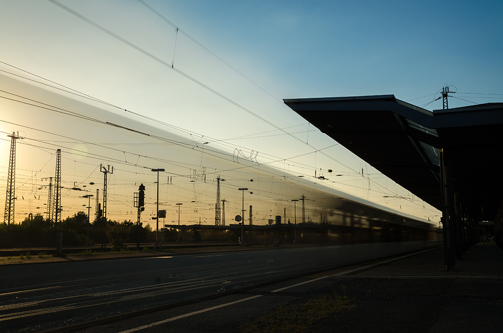 Einfahrt auf Gleis 6 | Bahnhof Hamm