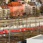 Einfahrt Augsburg Hbf