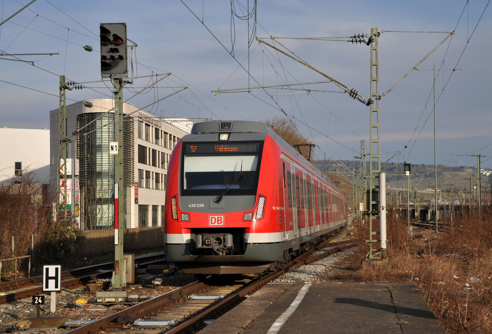 Einfahrt Bad Cannstatt