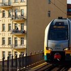 EINFAHRT BAHNHOF FRIEDRICHSTRASSE