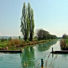 Einfahrt bei Niffer, genannt "Loch Ness", in den Canal de Huningue