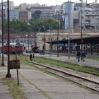 Einfahrt Belgrad Hauptbahnhof