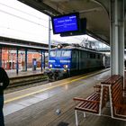 Einfahrt des Intercity nach Krakau