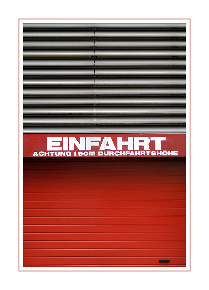 Einfahrt