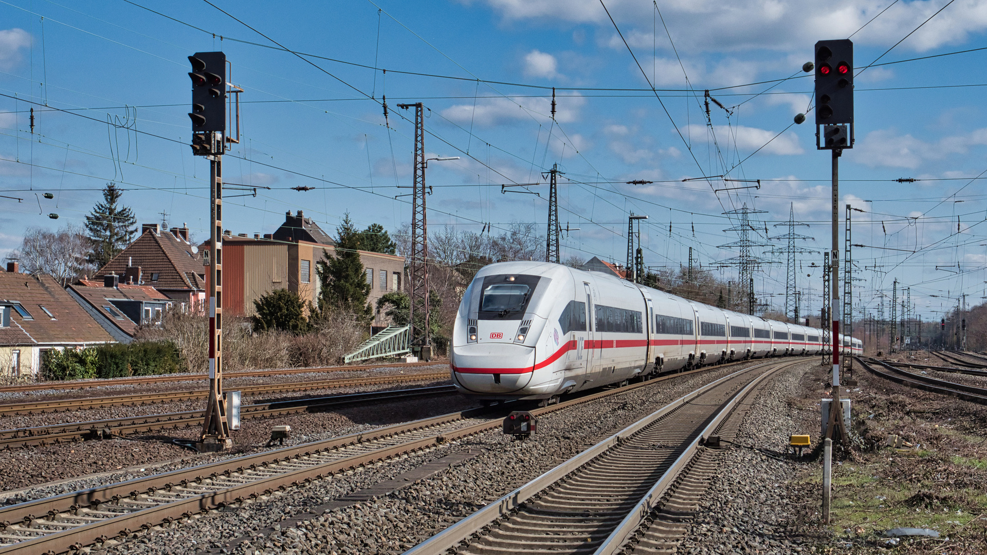 Einfahrt Gelsenkirchen Hauptbahnhof