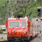 Einfahrt Glacier Express