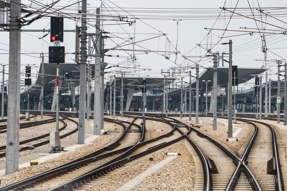 Einfahrt Hauptbahnhof