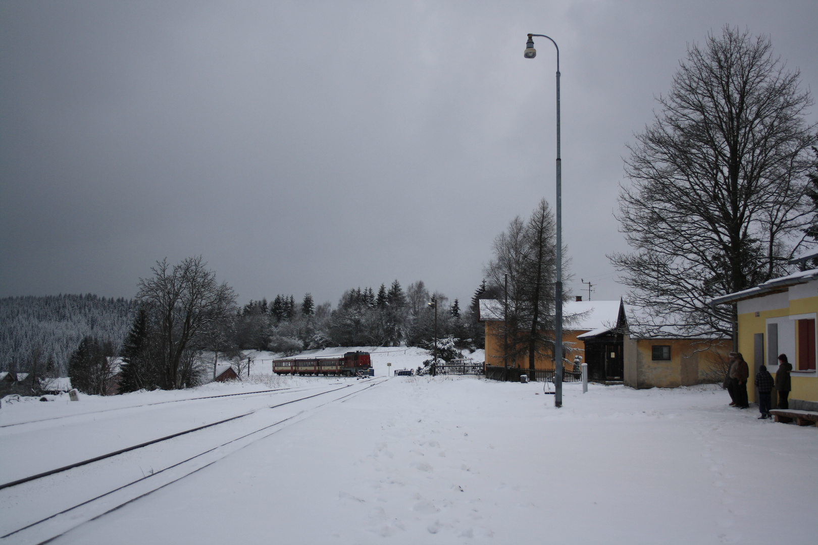 Einfahrt Horni Blatna 