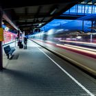 Einfahrt ICE in Hbf Ulm