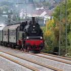 Einfahrt in den Bahnhof Böbig