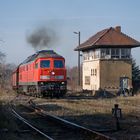 Einfahrt in den Bahnhof Meuselwitz