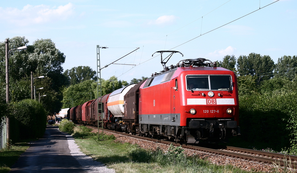 Einfahrt in den Güterbahnhof