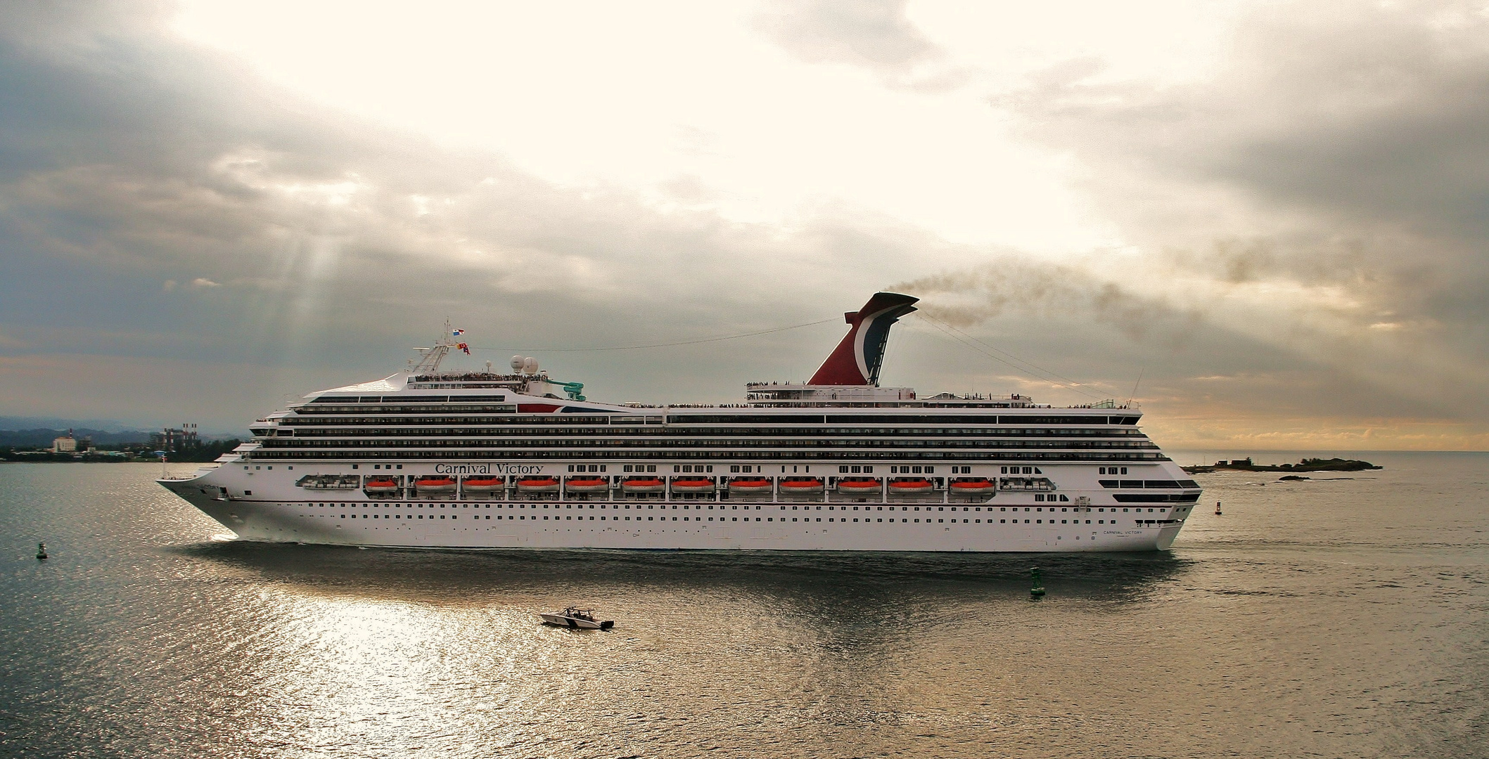 Einfahrt in den Hafen von San Juan(Puerto Rico)