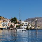 Einfahrt in den Hafen von Symi