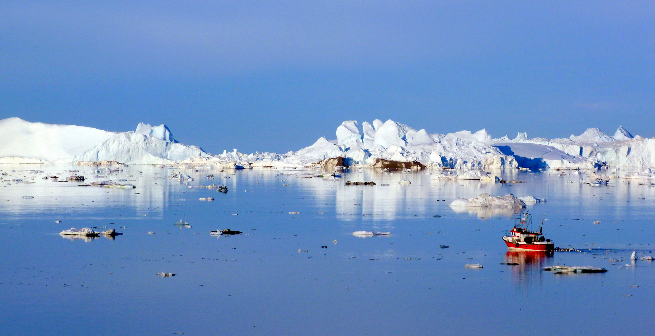 Einfahrt in den Kangia Eisfjord