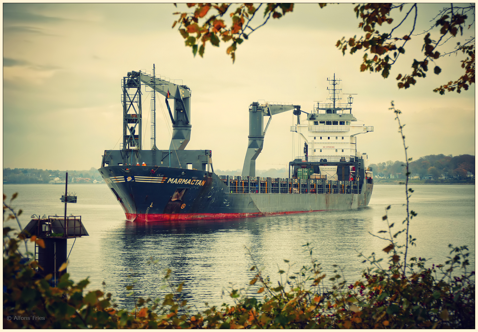 Einfahrt in den Nord-Ostsee-Kanal