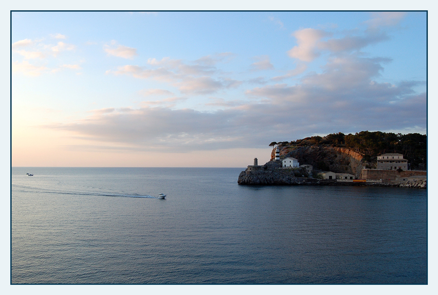 Einfahrt in den Puerto de Sóller