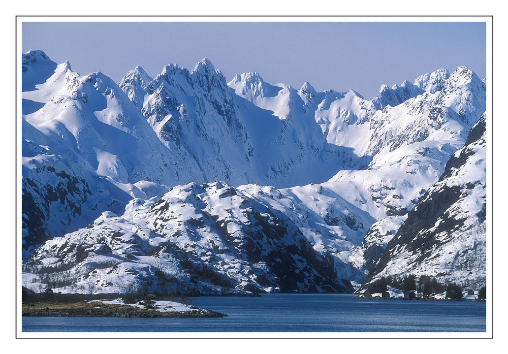 Einfahrt in den Trollfjord