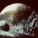 Einfahrt in den Tunnel