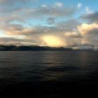 Einfahrt in die Fjordlandschaft mit Ziel Geiranger-Fjord