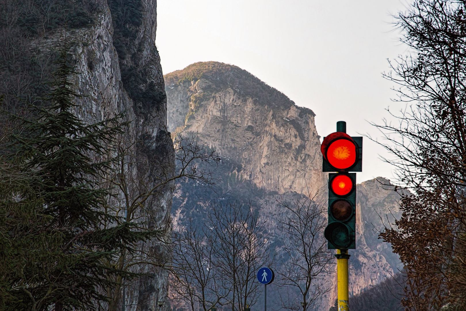 Einfahrt in die Furlo-Schlucht