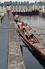 Einfahrt in die Schleuse Strohbrück