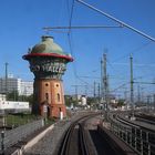 Einfahrt in Halle/Saale Hbf