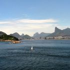 Einfahrt in Rio de Janeiro