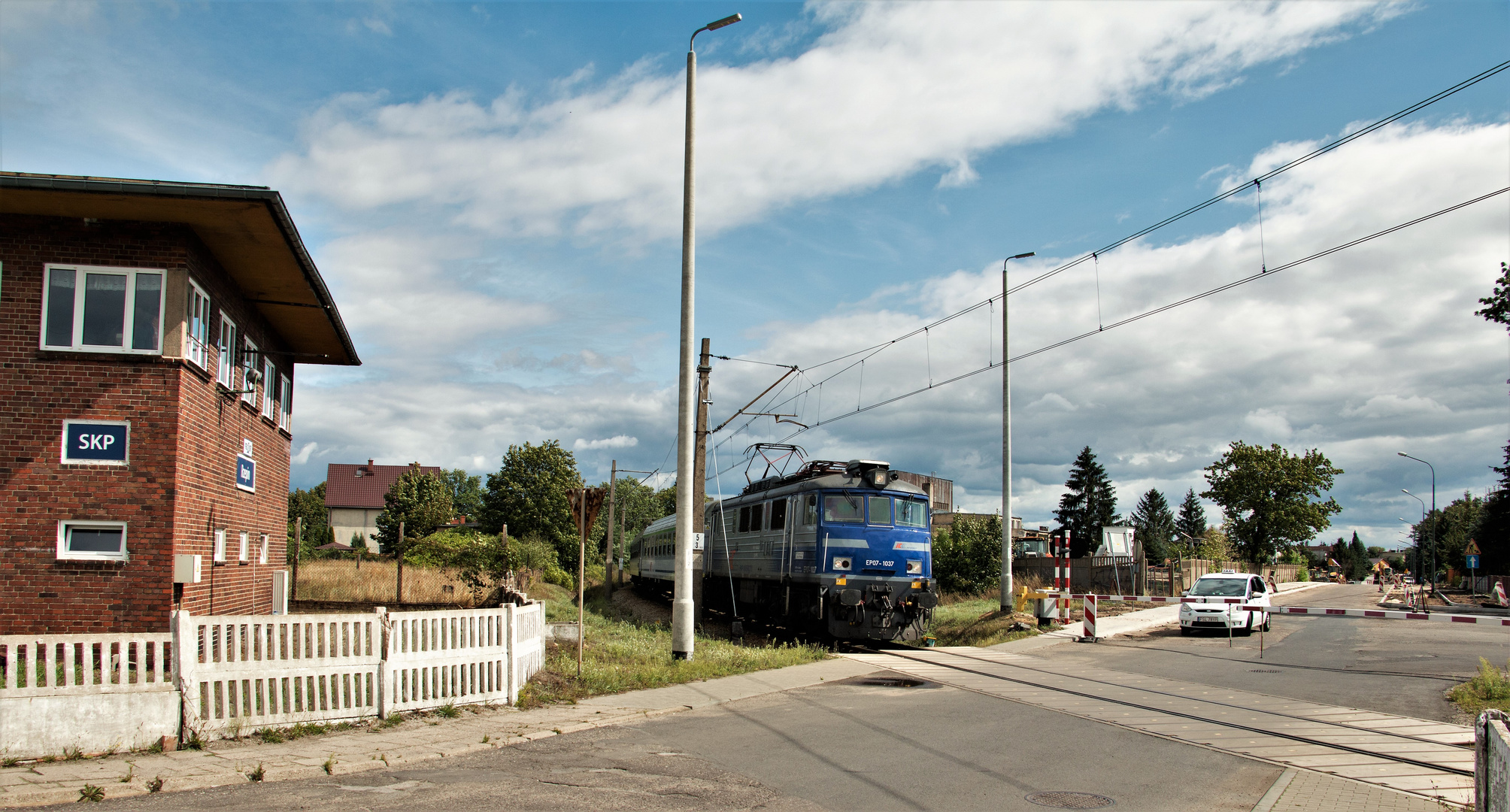 Einfahrt in Rzepin hat...