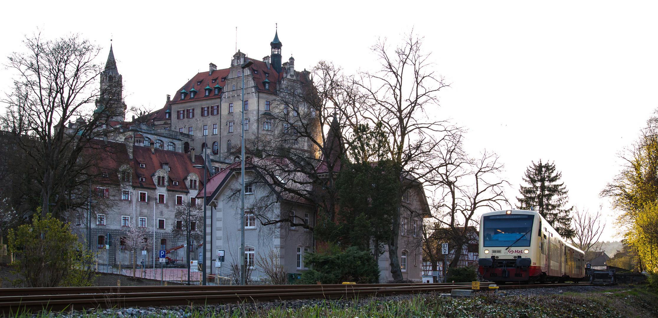 Einfahrt in Sigmaringen