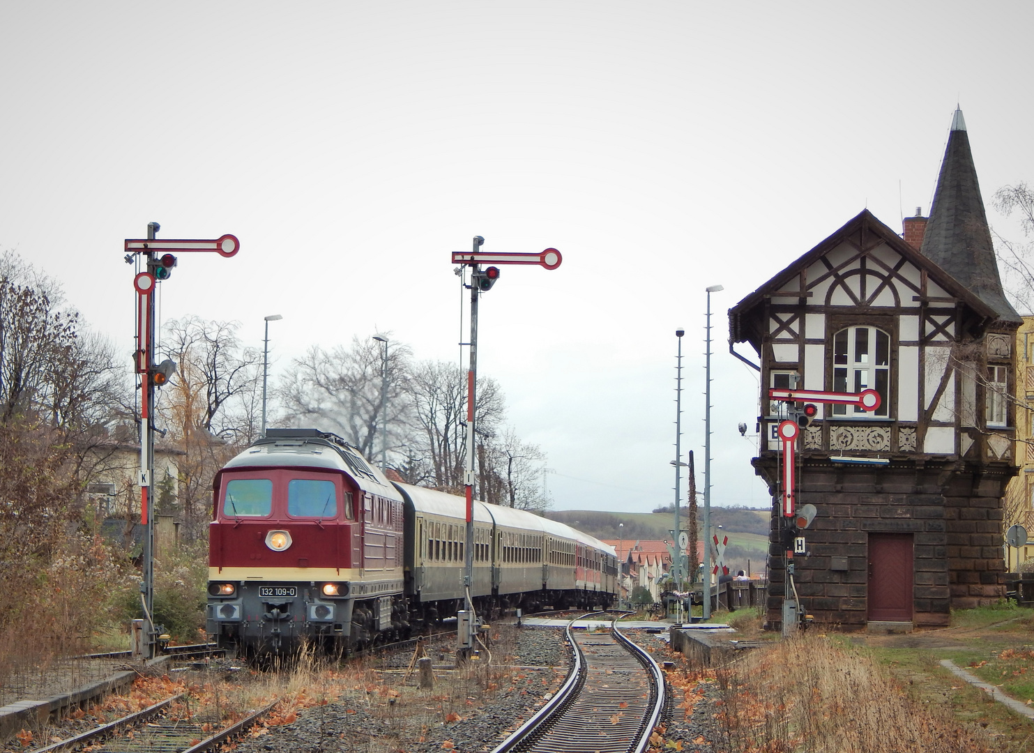 Einfahrt in Thale