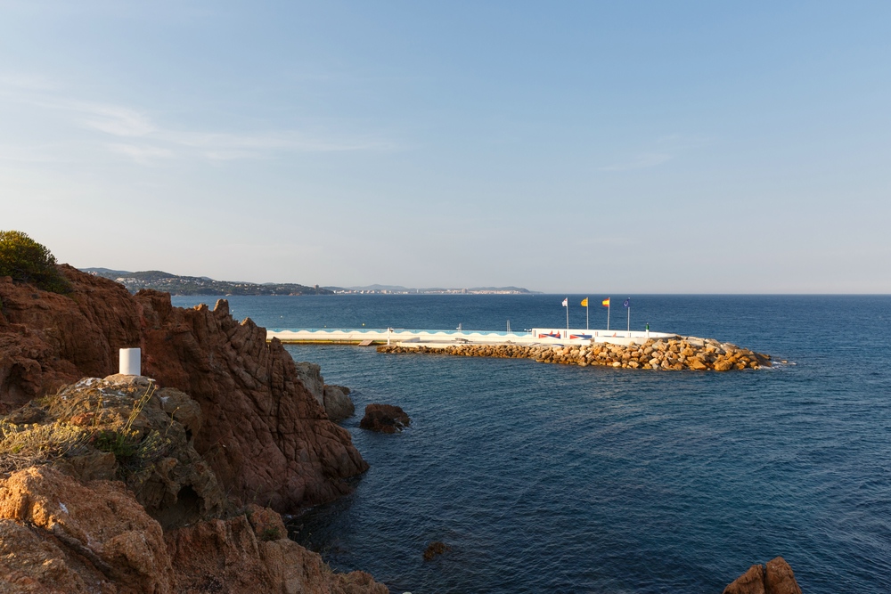 Einfahrt Jachthafen Platja d'Aro 