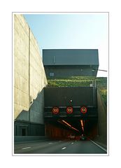 Einfahrt, Kennedy Tunnel (Antwerpen) Richtung Wuppertal, Sonnenbrunnenstr.