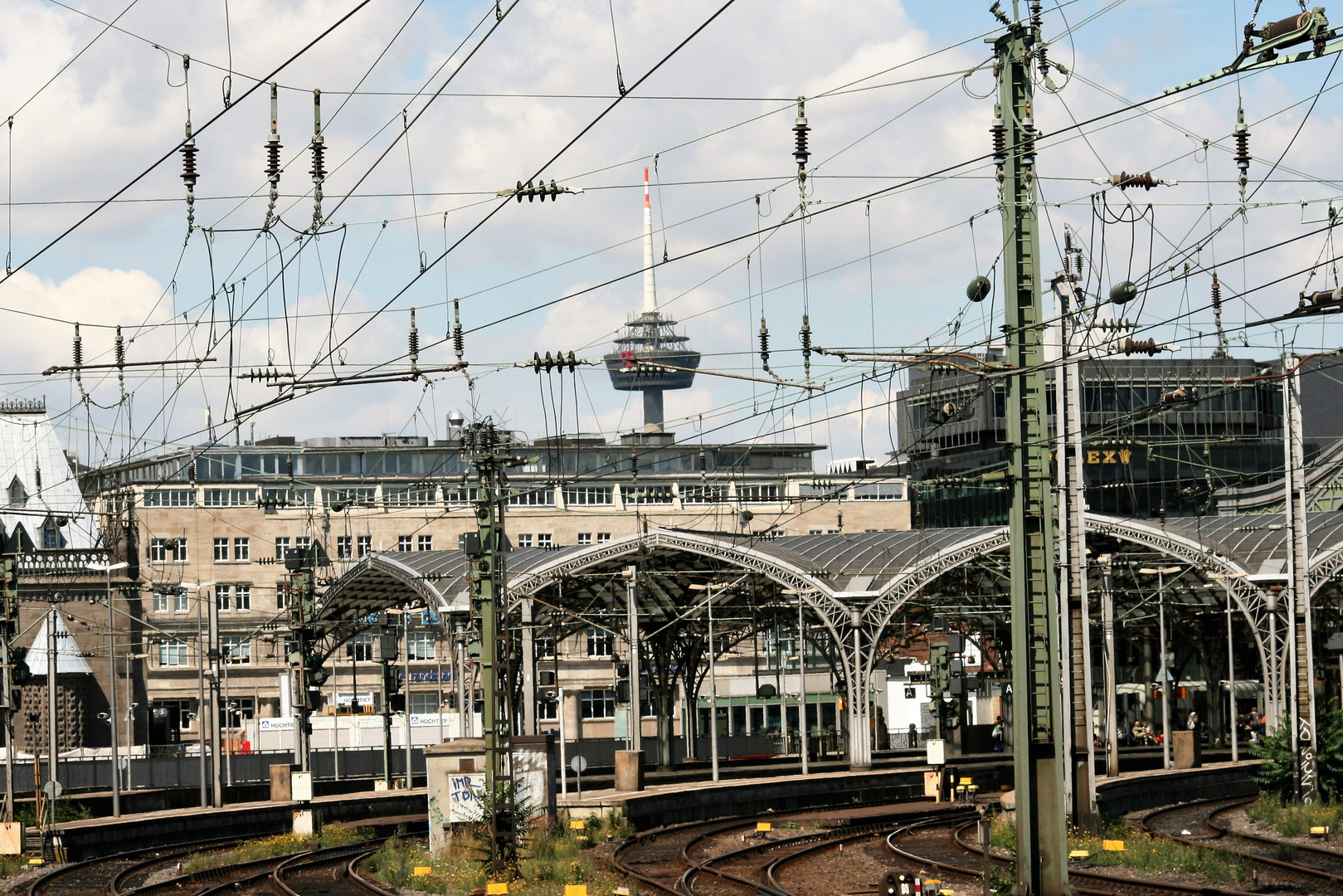 Einfahrt Köln HBF Foto & Bild architektur, bahnhöfe & gleise, profanbauten Bilder auf