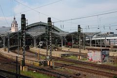 Einfahrt Kölner Hbf.