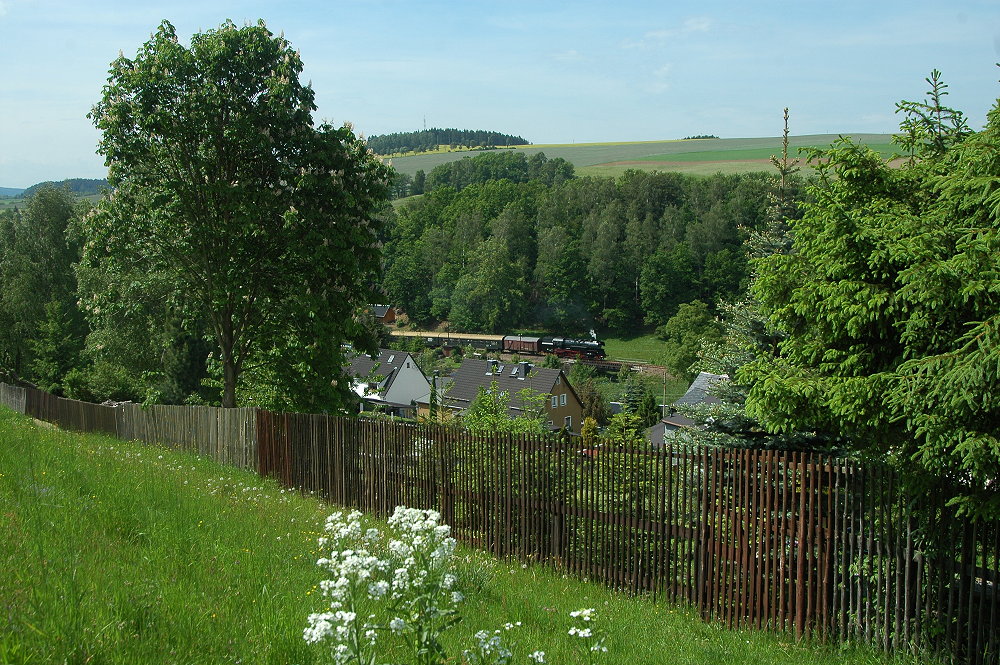 Einfahrt Markersbach