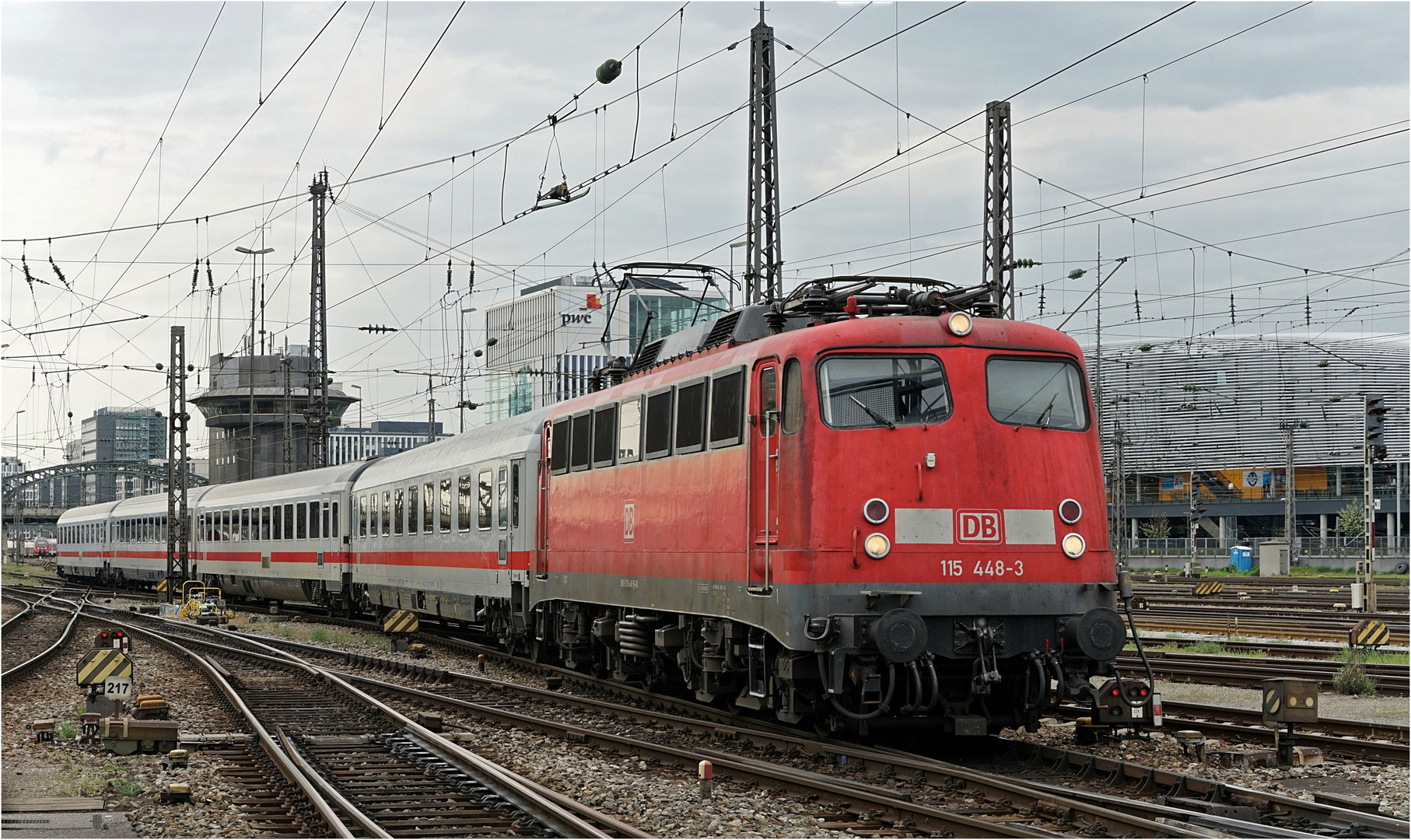 Einfahrt München Hbf